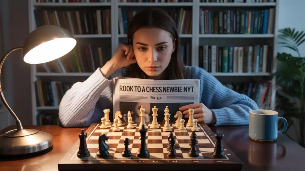Rook to a Chess Newbie NYT